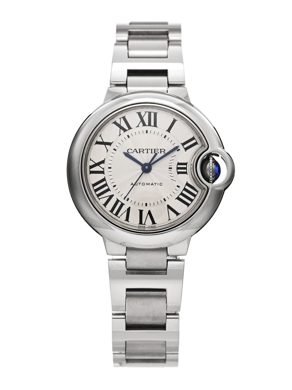 Stainless Steel 33mm Ballon Bleu De Cartier Automatic Watch